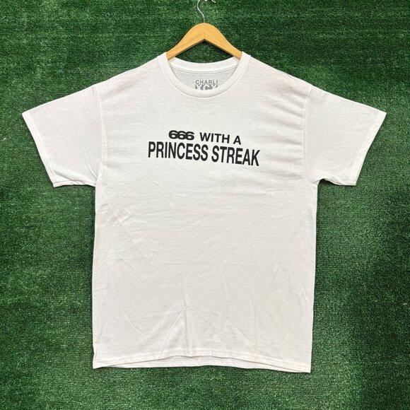 CharliXCX 666 With a Princess Streak T-Shirt Size Extra Large - Picture 1 of 5